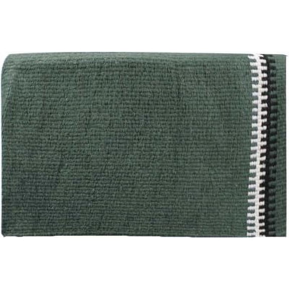 Economy Style 32" x 64" 3 Kilo Saddle Blanket (Green)