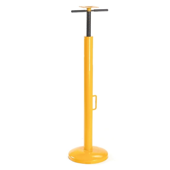 Economy Trailer Stabilizing Jack Stand, Steel, Yellow