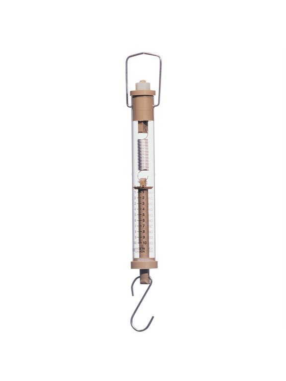 Economy Tubular Spring Scale, 1000 g/10 N