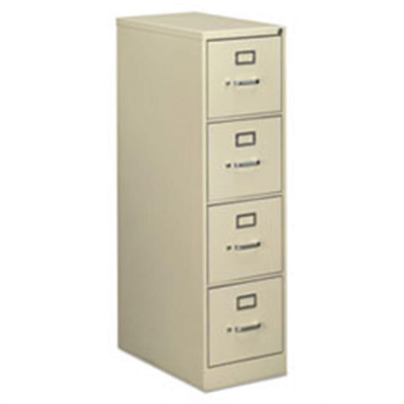 Economy Vertical File 4 Letter-Size 15X25X52 File Drawers Storage Core removable lock - image 1 of 3