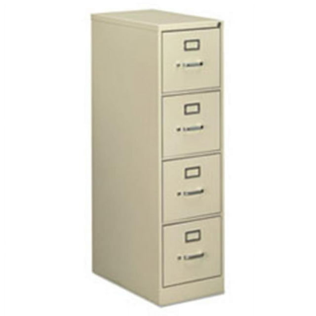 Economy Vertical File 4 Letter-Size 15X25X52 File Drawers Storage Core removable lock