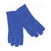 Economy Welding Gloves, Blue, Lg 02509