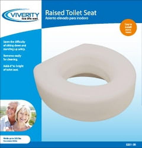 Economy elevated toilet seat