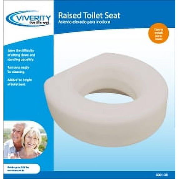 Economy elevated toilet seat