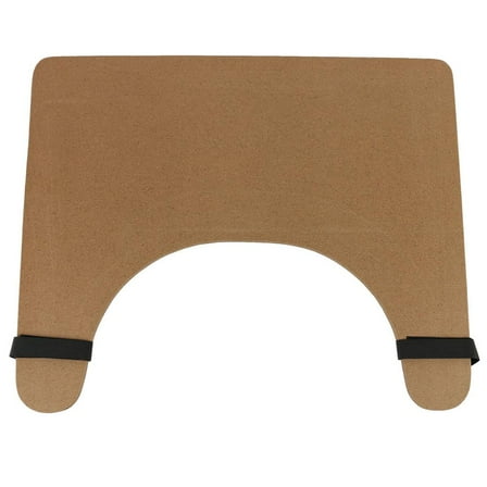 Economy wheelchair tray, 24 x 20", wood finish