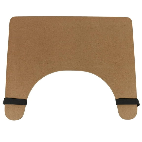 Economy wheelchair tray, 24 x 20", wood finish