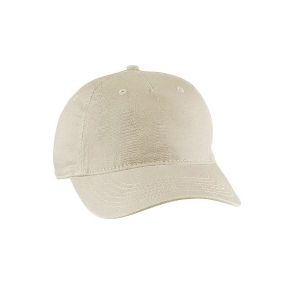 Econscious EC7087 Twill 5-Panel Unstructured Cap - Oyster