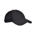 thumbnail image 1 of Econscious EC7093 Unisex Hemp Eco Trucker Recycled Polyester Mesh Cap - Black Black, 1 of 2