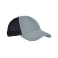thumbnail image 1 of Econscious EC7093 Unisex Hemp Eco Trucker Recycled Polyester Mesh Cap - Charcoal Black, 1 of 2