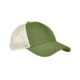 thumbnail image 1 of Econscious EC7093 Unisex Hemp Eco Trucker Recycled Polyester Mesh Cap - Olive Oyster, 1 of 2