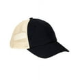 thumbnail image 1 of Econscious EC7095 Hemp Washed Soft Mesh Trucker Cap - Black Oyster, 1 of 2