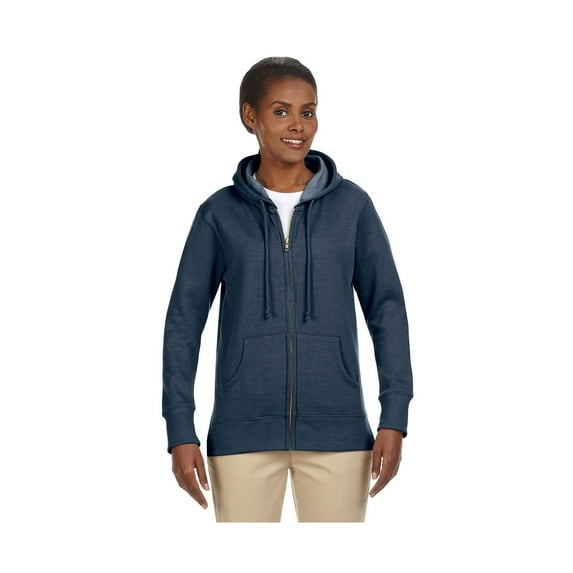 Econscious Ladies Organic Recycled Fleece Full-Zip Hood, Style EC4580