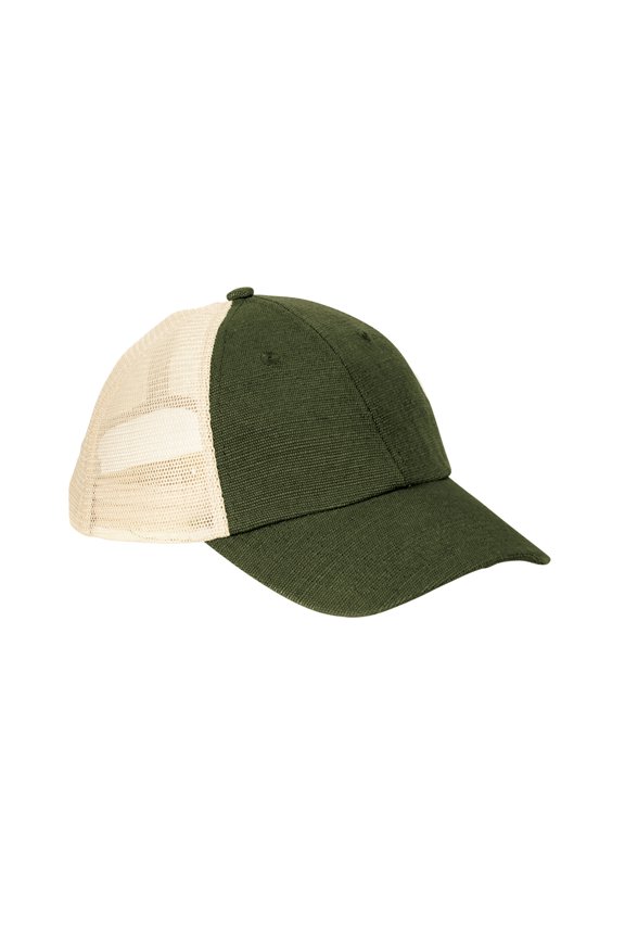 Plastic Snap Closure 6-Panel Trucker Cap, Style EC7095