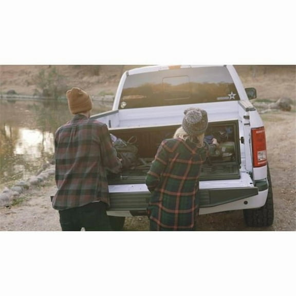 Ecoological AeroBox LLDPE Large Capacity Rear Mounted Truck Bed Cargo Box
