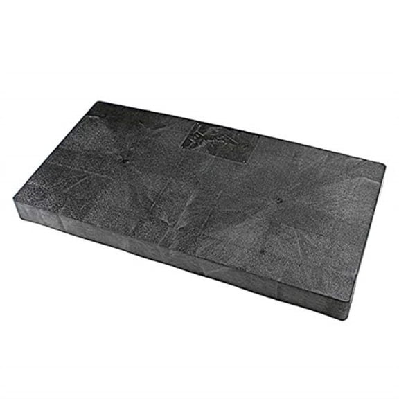 equipment pad for ductless mini split air conditioner heat pump outdoor condenser units 18x38x3