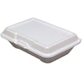 thumbnail image 1 of Ecopax 2051 Compartment Foam Hinged Container 9.25 x 6.38 x 2.88 | 200/Case, 1 of 3