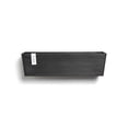thumbnail image 1 of Ecopots Manhattan Wall Durable Modern Rectangular Indoor/Outdoor Recycled Based Composite Hanging Flower Planter, Dark Grey, 21.5", 1 of 4