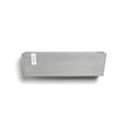 thumbnail image 1 of Ecopots Manhattan Wall Durable Modern Rectangular Indoor/Outdoor Recycled Based Composite Hanging Flower Planter, White Grey, 21.5", 1 of 4