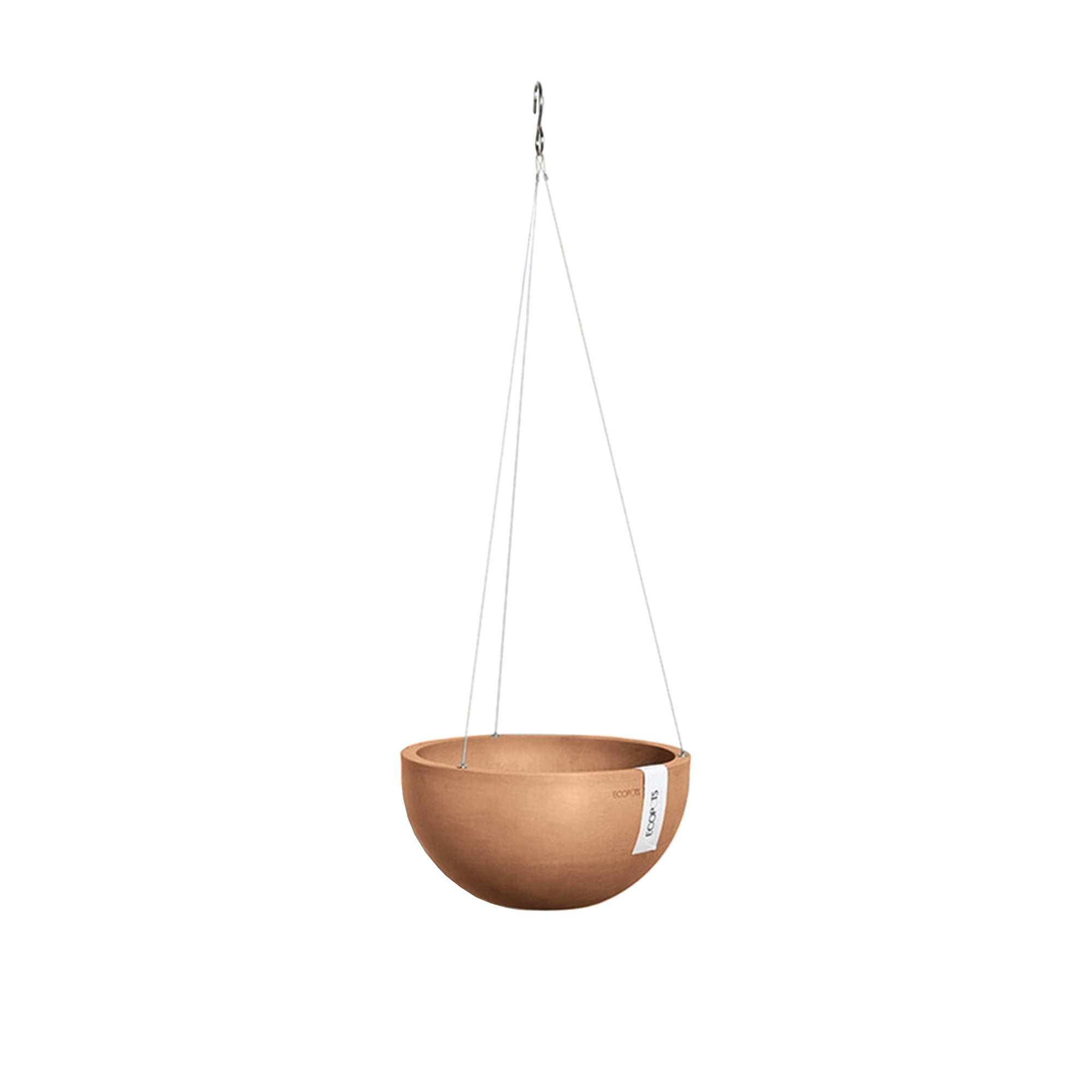 Terracotta Recycled Plastic 10.5" Hanging Planter