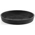 thumbnail image 1 of Ecopots Round Recycled Plastic Modern In/Outdoor Planter Flower Pot Saucer, Dark Grey, 6", 1 of 4