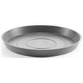 thumbnail image 1 of Ecopots Round Recycled Plastic Modern In/Outdoor Planter Flower Pot Saucer, Grey, 14", 1 of 3