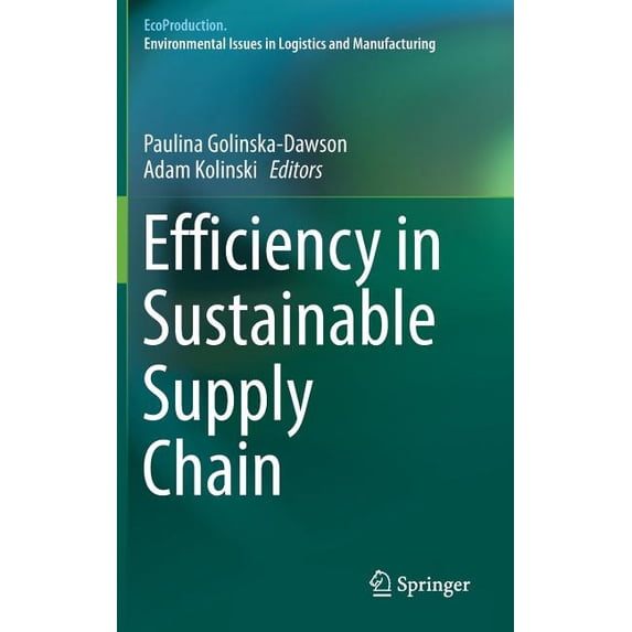 Ecoproduction Efficiency in Sustainable Supply Chain, (Hardcover)