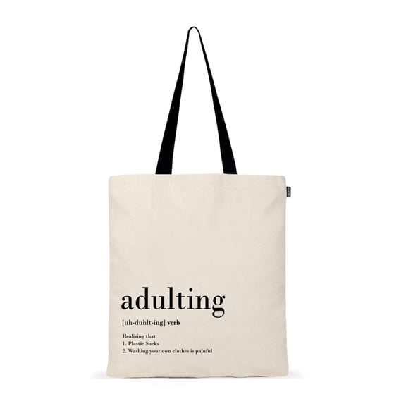 Ecoright Aesthetic Canvas Tote Bag for Women, Reusable Cotton Tote Bag for Grocery, Shopping, Beach & Daily Use