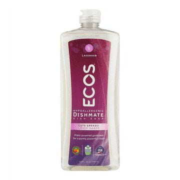 Ecos Lavender Hypoallergenic Dishmate Dish Soap, 25 oz Pack of 6