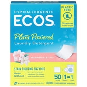 Ecos Magnolia Lily Liquidless Sheets 50 ea Pack of 10