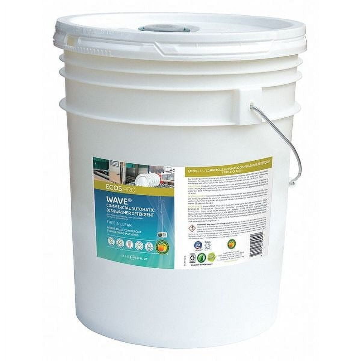 Ecos Pro Dishwasher Detergent,Bucket,5 gal,Wave PL9440/05