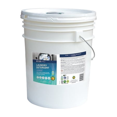 Laundry Detergent, High Efficiency (HE), Liquid, Bucket, 5 Gal, 320 Loads, Lavender Fragrance
