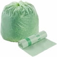 thumbnail image 1 of Stout® EcoSafe-6400 Compostable Compost Bags, 1.1 mil, 30-Gallon, Green, Box Of 48, 1 of 14