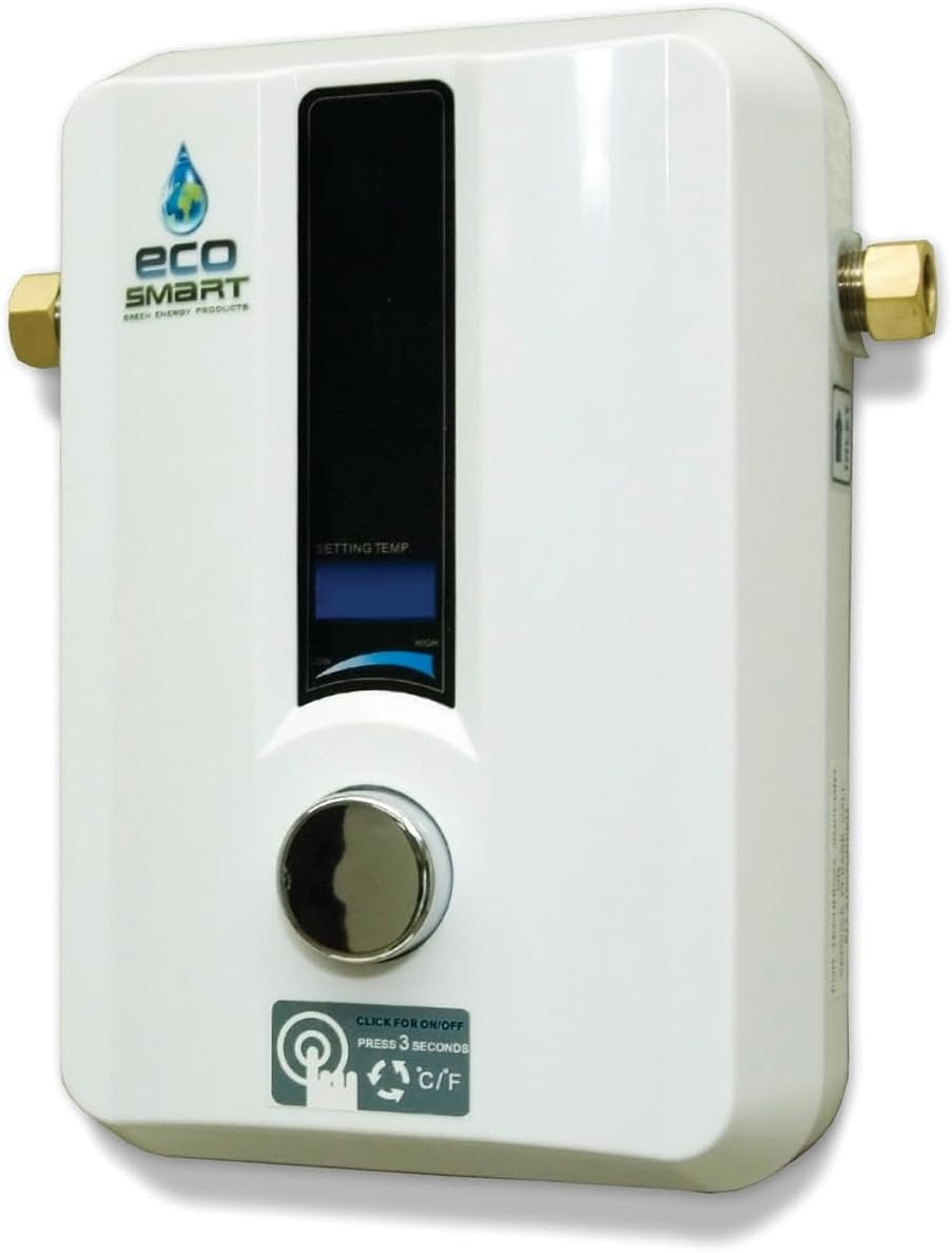 Ecosmart ECO 11 Small Electric Tankless Hot Water Heater, 13KW at 240