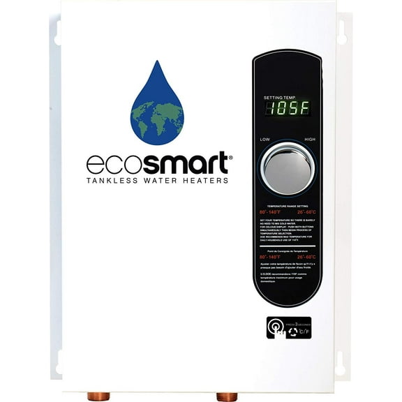 EcoSmart Electric Tankless Water Heater ECO 18 - 18KW 240V Self Modulating Technology