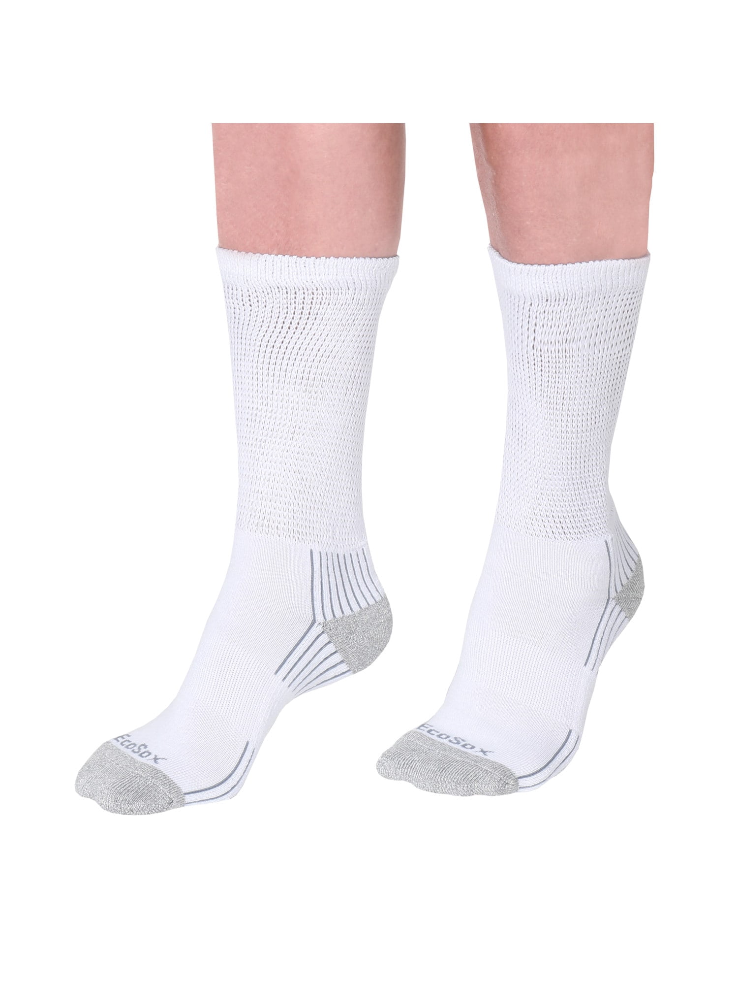 Ecosox Sport Ankle Socks - Set Of 5, Bamboo Viscose, Moisture Wicking & Odor Control, Made In USA