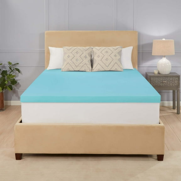 Ecossentials 3" Memory Foam Mattress Topper Queen