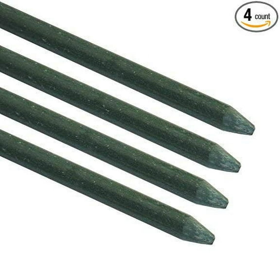 Ecostake 4-Foot Shallow Water Metal Garden Stake with Super Strong Durable Feature (4 Pack)