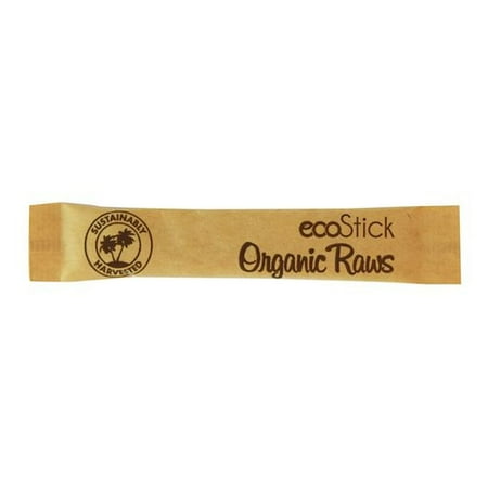 Ecostick Single Serve Turbinado Sticks, 3 Gram -- 2000 per Case.
