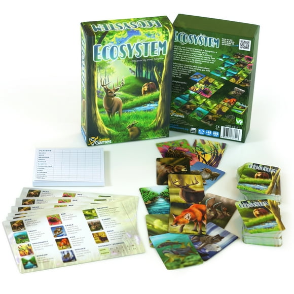 Ecosystem: A Family Forest Board Game about Animals and their Habitats