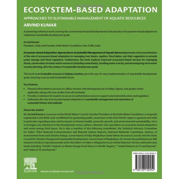 Pre-Owned Ecosystem-Based Adaptation: Approaches to Sustainable Management of Aquatic Resources, (Paperback)