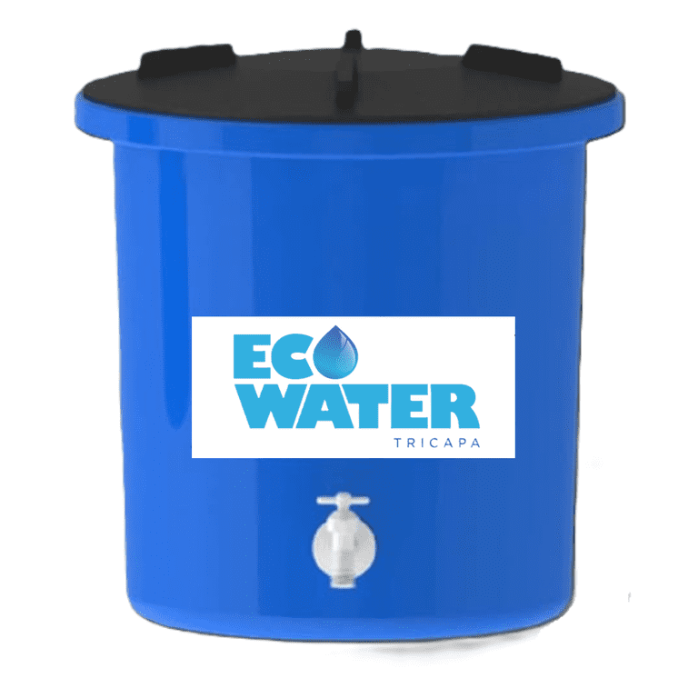 Eco Water 20Gls, Blue Color Water Tank , Weight 166 pounds Full