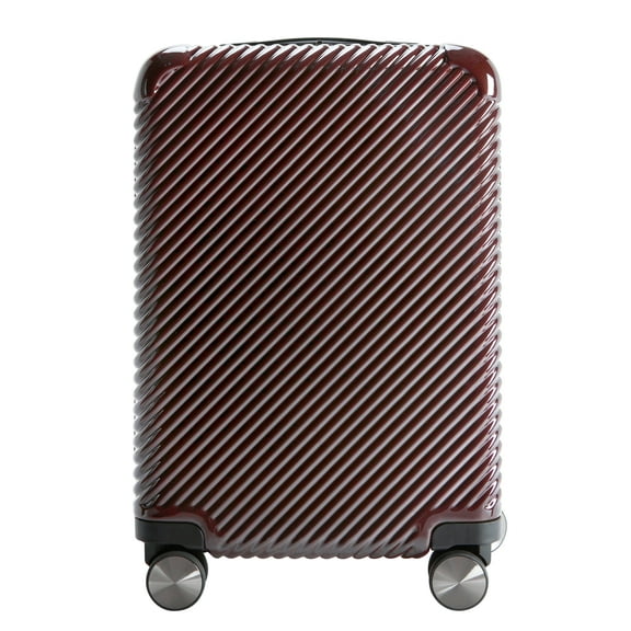 Ecotech Veer 20-inch Hardside Travel ABS Carry-on Luggage, Chocolate, All Ages