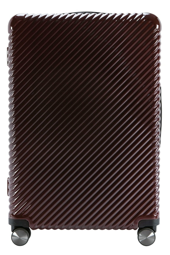 Veer 28-inch Hardside Travel ABS Checked Luggage, Chocolate