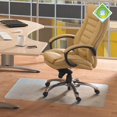 thumbnail image 1 of Ecotex 100% Post Consumer Recycled Tinted Chair Mat For Hard Floors, Rectangular with Lip (36" x 48"), 1 of 3
