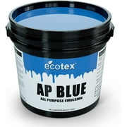 Ecotex  AP Blue Screen Printing Emulsion Pint - 16oz. Pre - Sensitized Photo Emulsion for Silk Screens, Textiles, and Fabric - For Screen Printing Plastisol Ink, Screen Printing Supplies