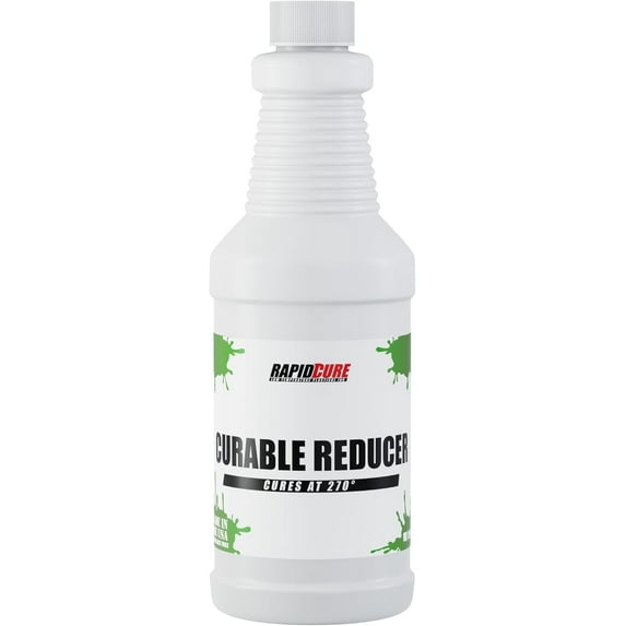 Rapid Cure Plastisol Ink Curable Reducer - Screen Printing Ink Thinner and Viscosity Reducer Additive for Screen Printing Kits and Supplies, (128 oz.)