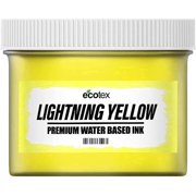 Ecotex  Lightning Yellow Water Based Screen Printing Ink Gallon - 128 oz.