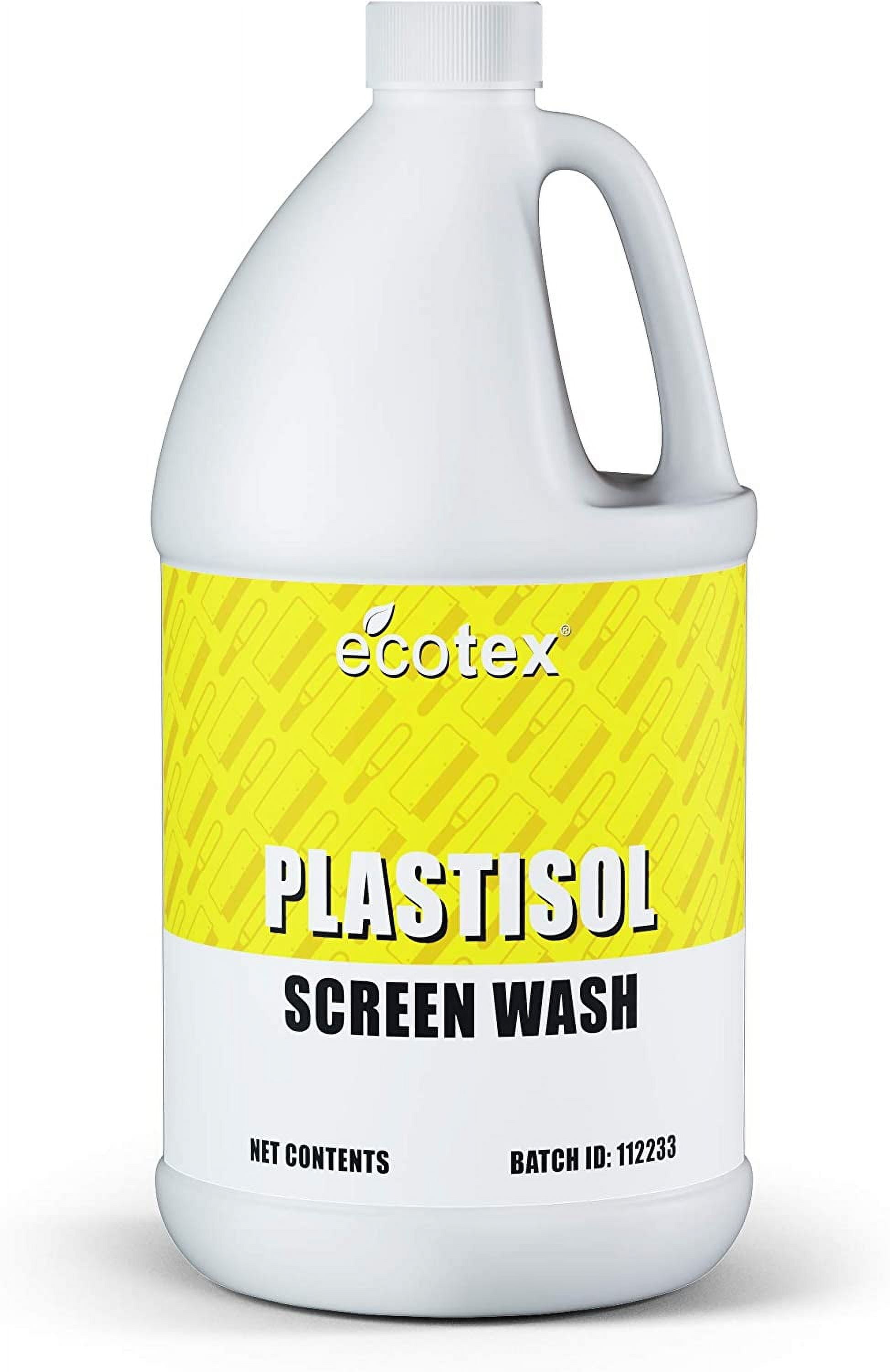 Ecotex Plastisol Screen Wash (Gallon-128oz) For Use in Sink and on