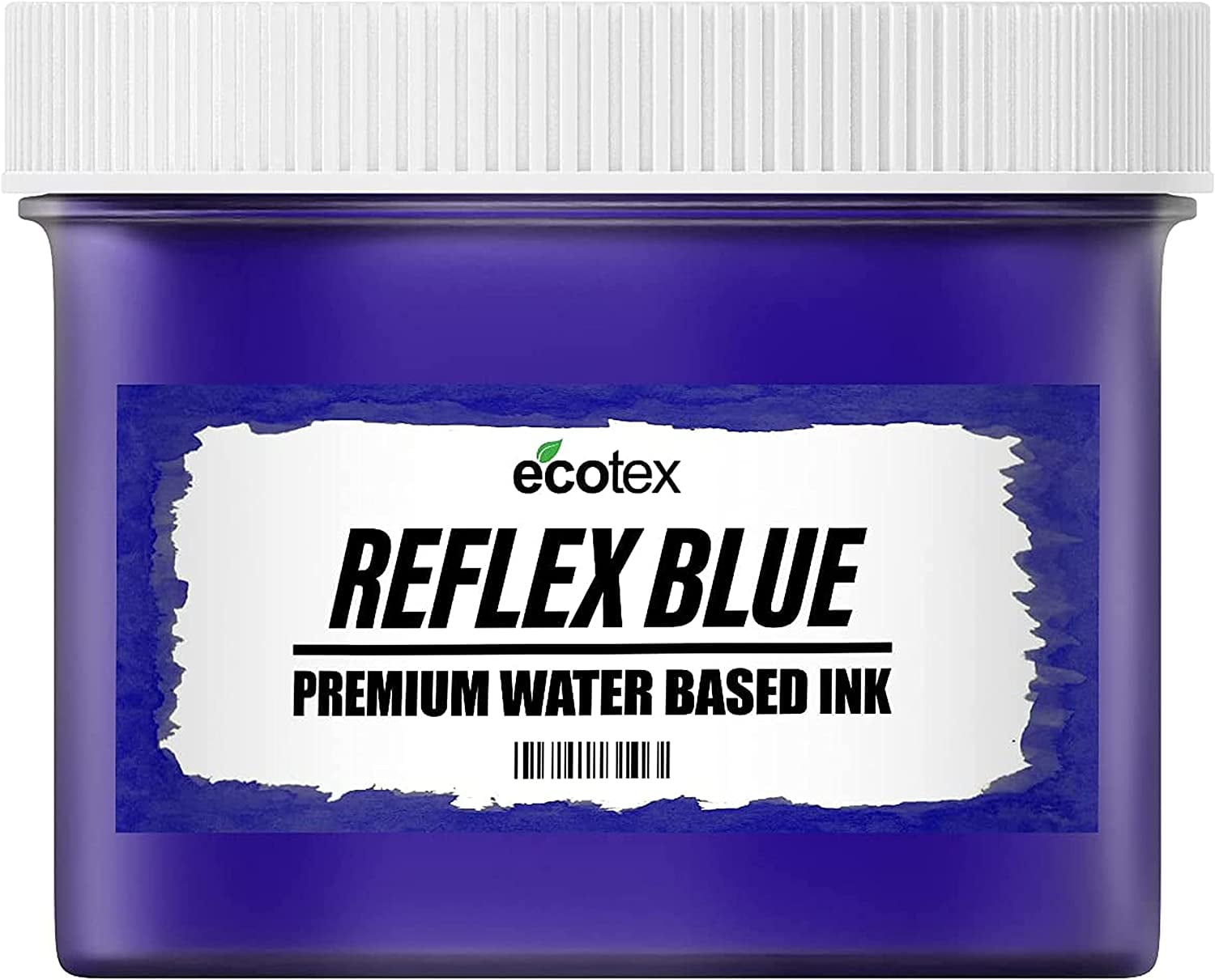 Ecotex Reflex Blue Water Based Screen Printing Ink Block Printing Ink