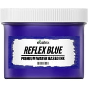 Ecotex  Reflex Blue Water Based Screen Printing Ink Gallon - 128 oz.